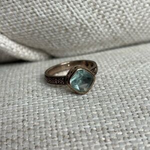Silpada Blue Gemstone Ring